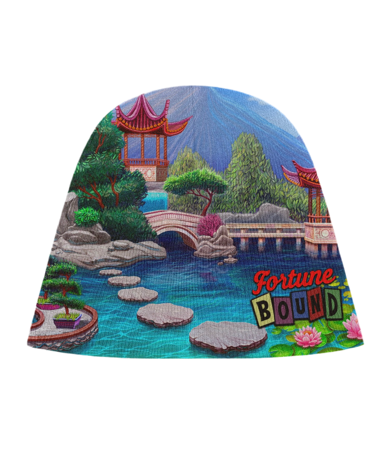 Aqua “Chinatown” Beanies