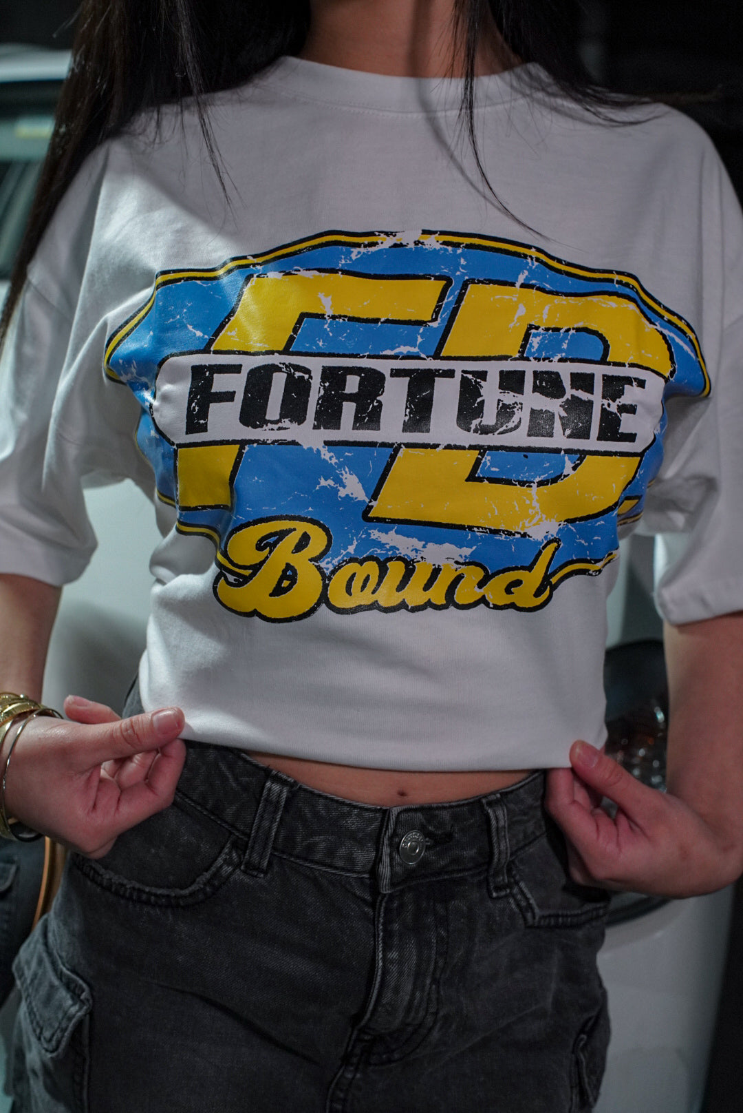 White “UCLA” Tees