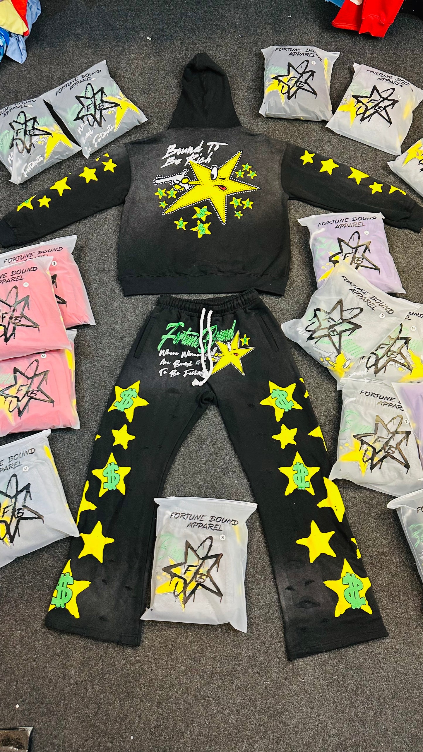 Black “Shooting Star” Set