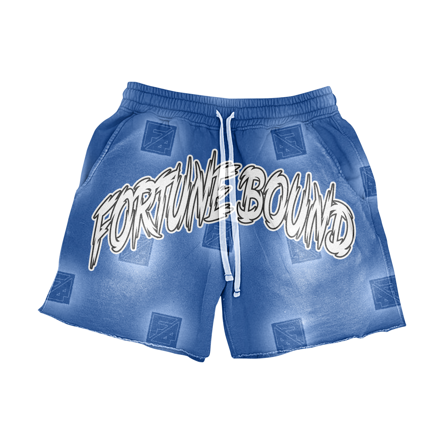 “Bound To Be Rich” Cotton Shorts