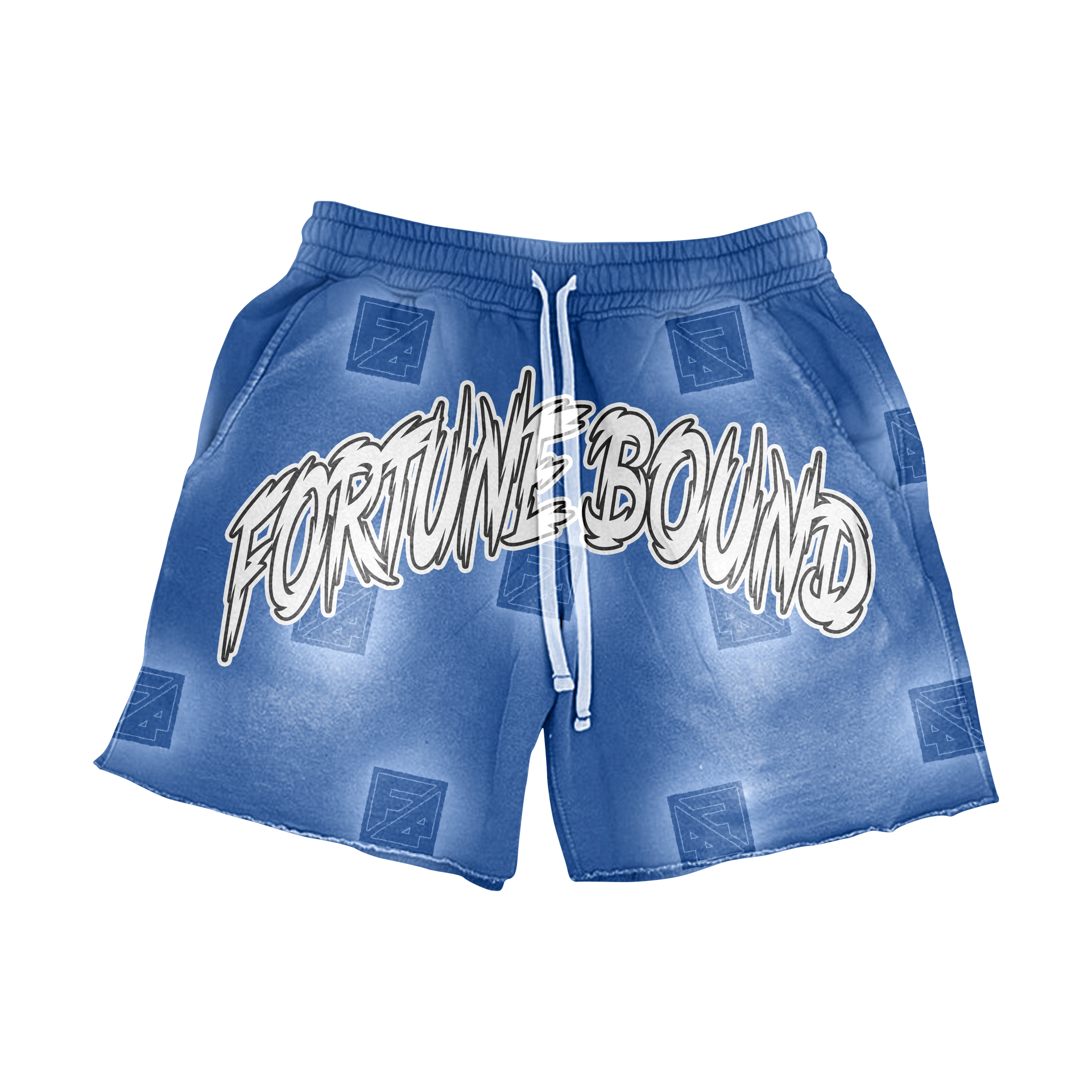 “Bound To Be Rich” Cotton Shorts