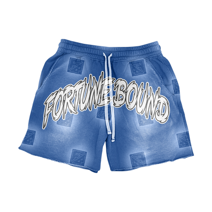“Bound To Be Rich” Cotton Shorts