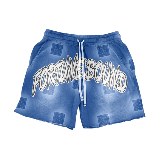 “Bound To Be Rich” Cotton Shorts