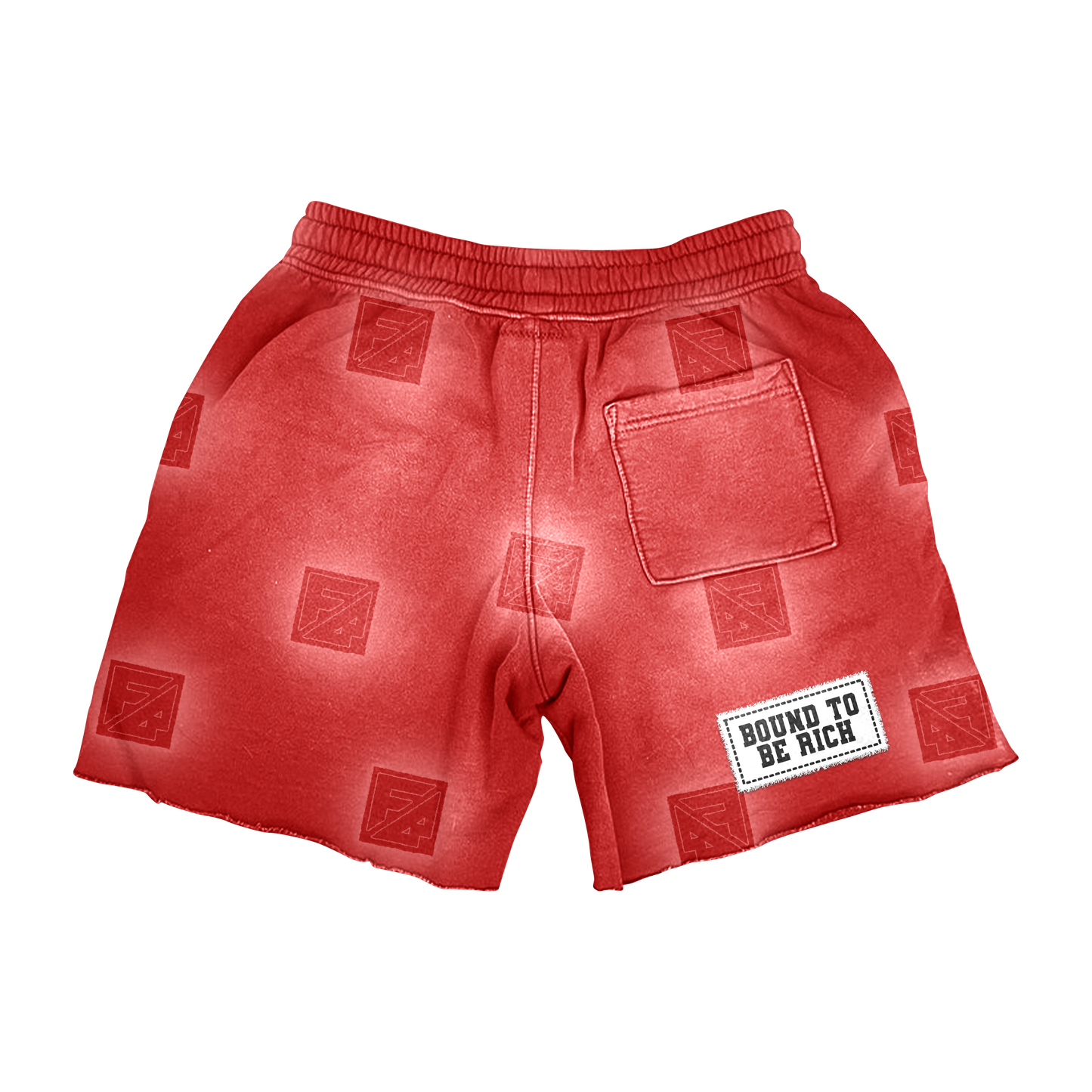 “Bound To Be Rich” Cotton Shorts