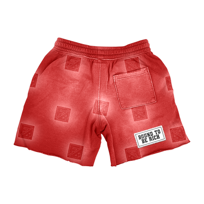 “Bound To Be Rich” Cotton Shorts