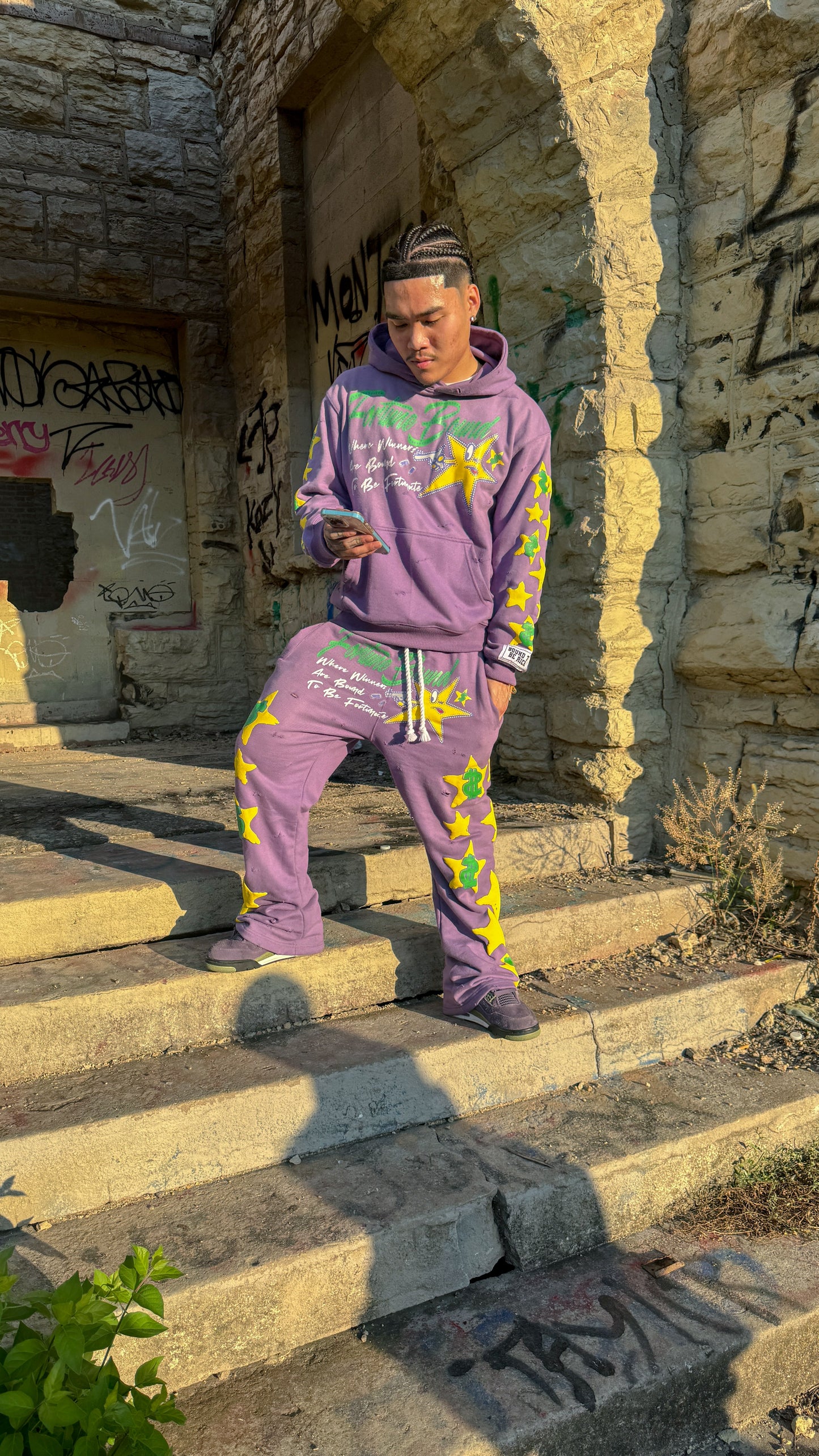 Lavender “Shooting Star” Set