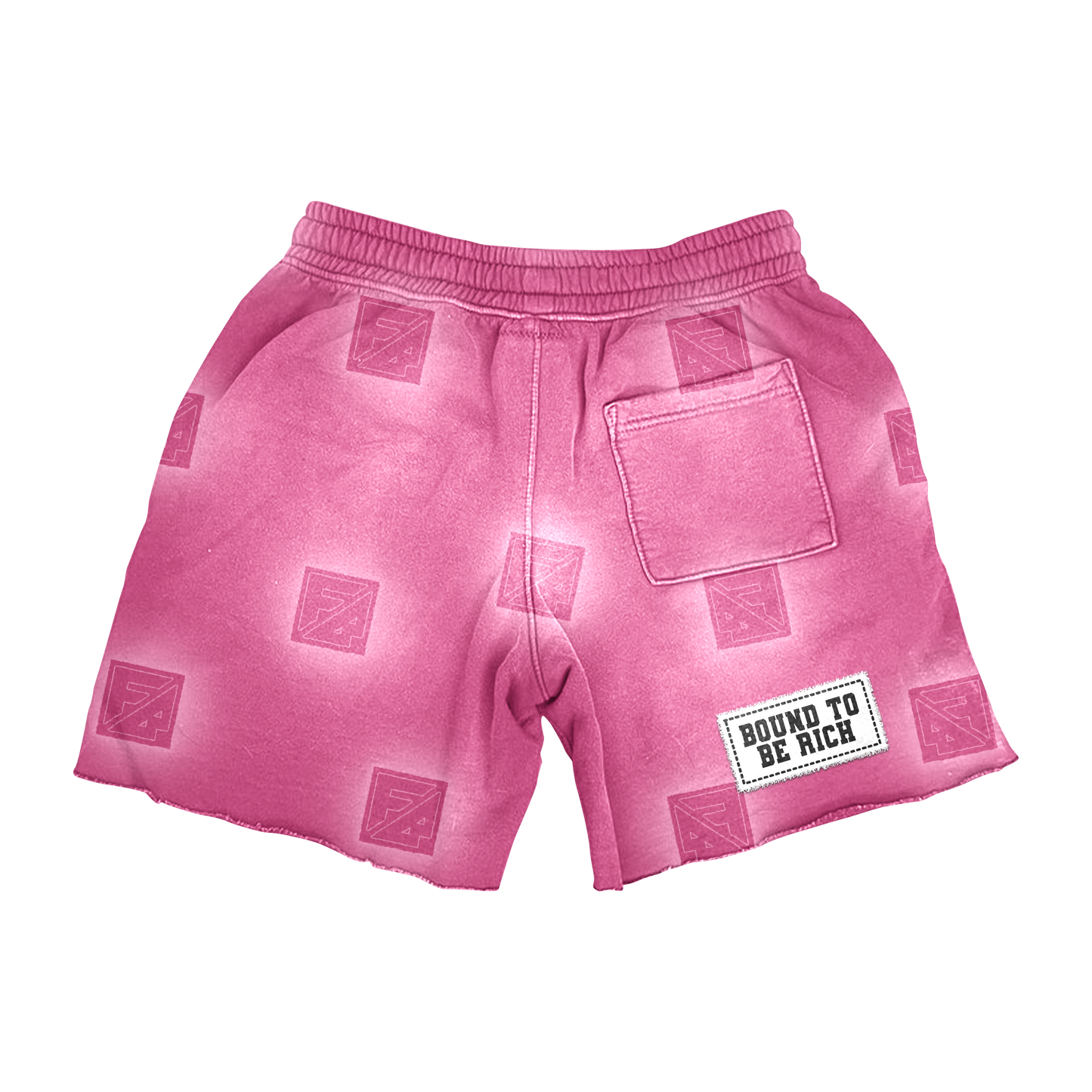“Bound To Be Rich” Cotton Shorts