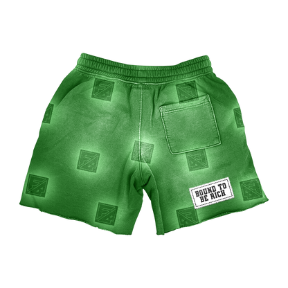 “Bound To Be Rich” Cotton Shorts