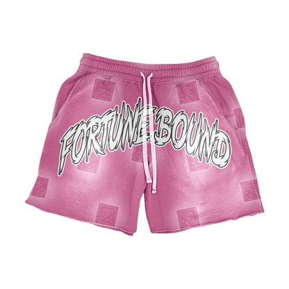 “Bound To Be Rich” Cotton Shorts