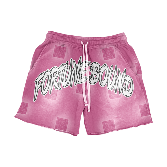 “Bound To Be Rich” Cotton Shorts