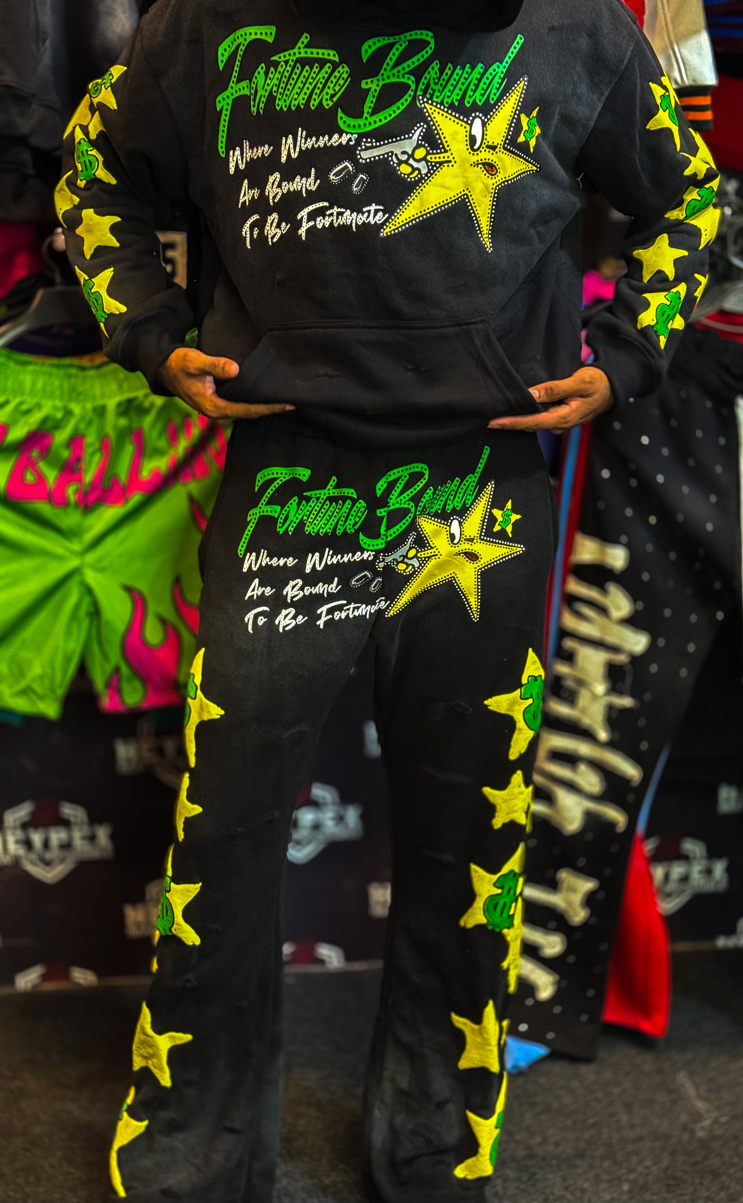 Black “Shooting Star” Set