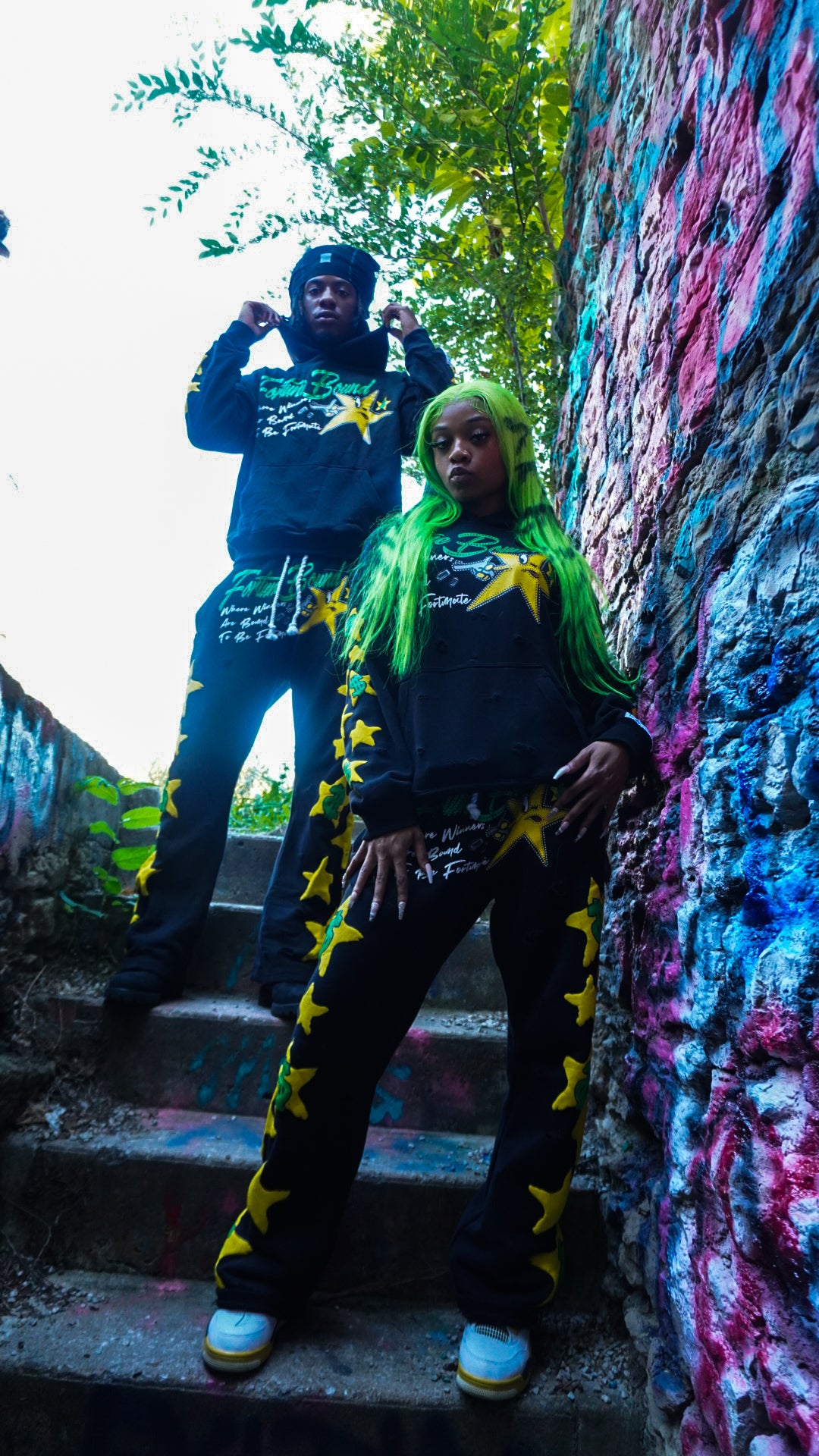 Black “Shooting Star” Set