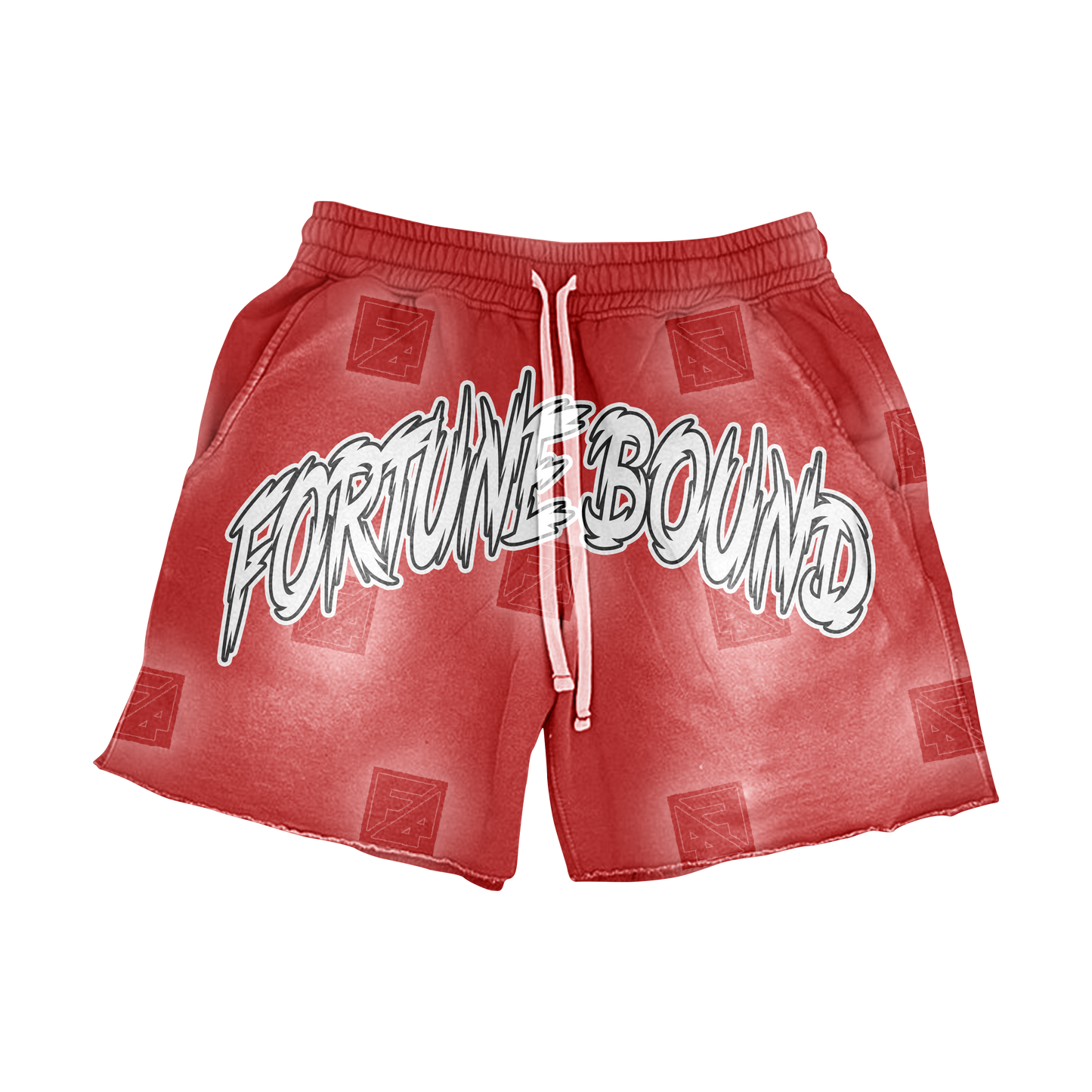 “Bound To Be Rich” Cotton Shorts