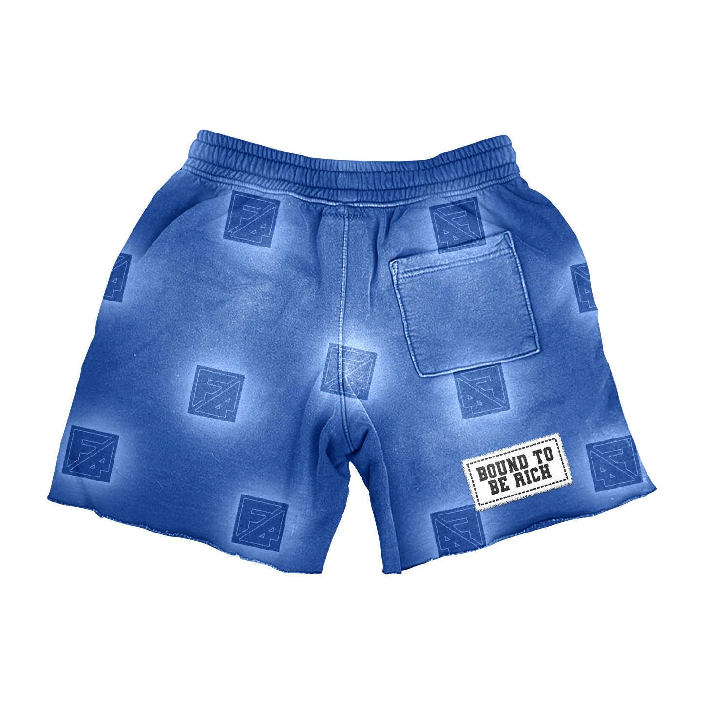 “Bound To Be Rich” Cotton Shorts