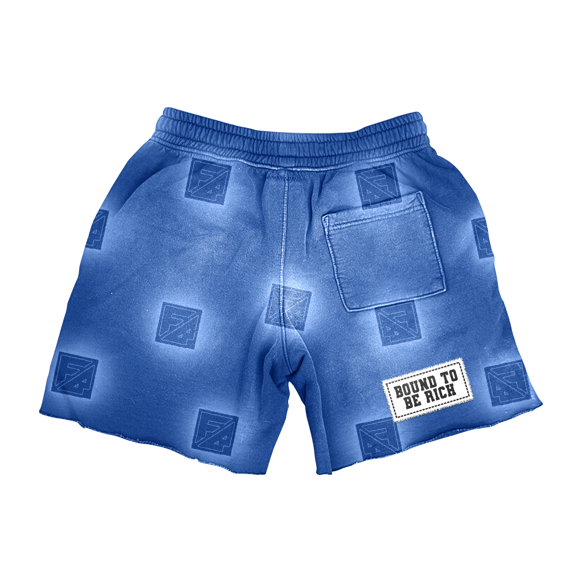 “Bound To Be Rich” Cotton Shorts