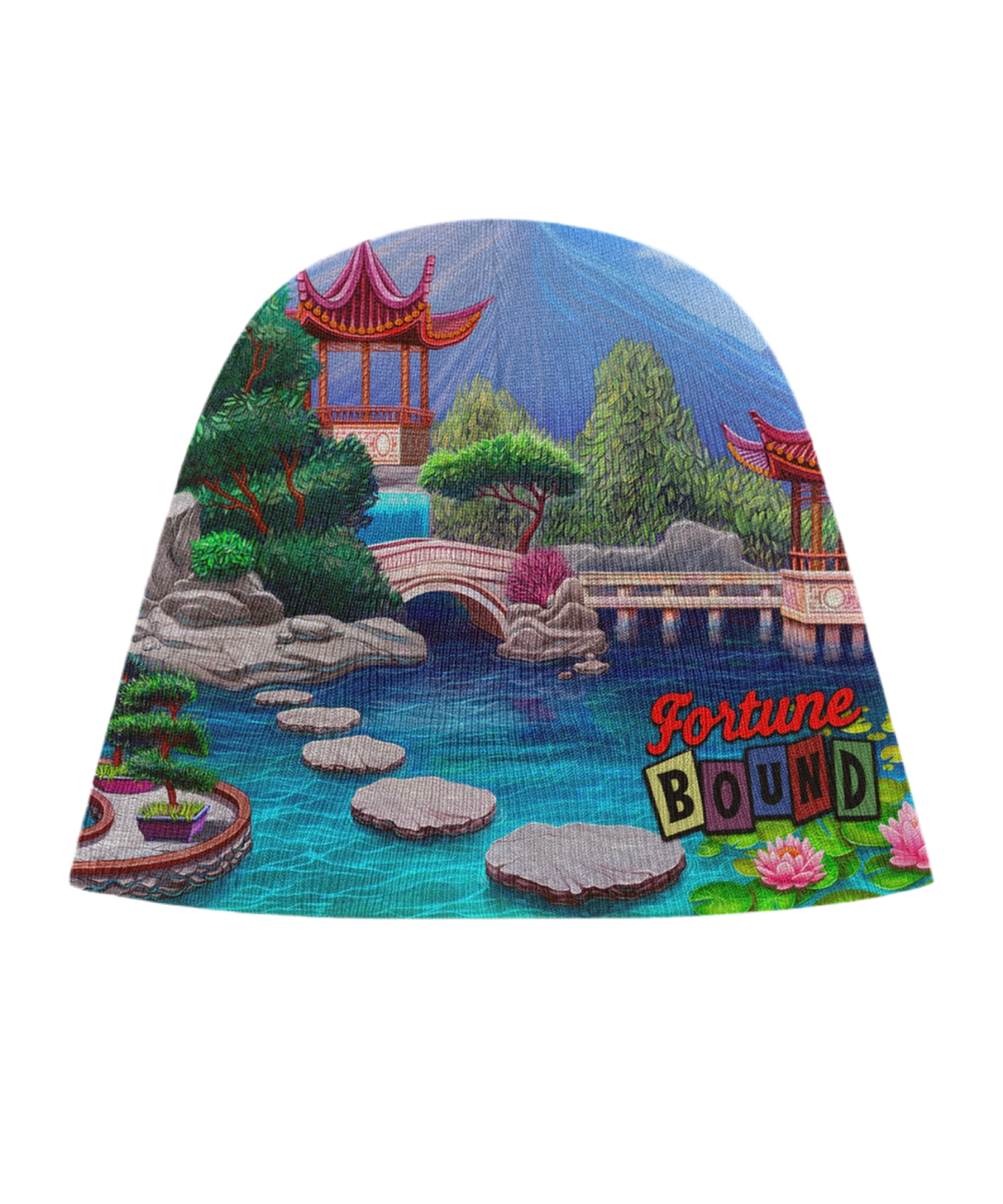 Aqua “Chinatown” Beanies